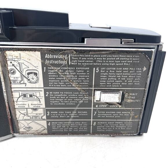 Vintage Polaroid Land Camera Model 150 - Picture 9 of 15